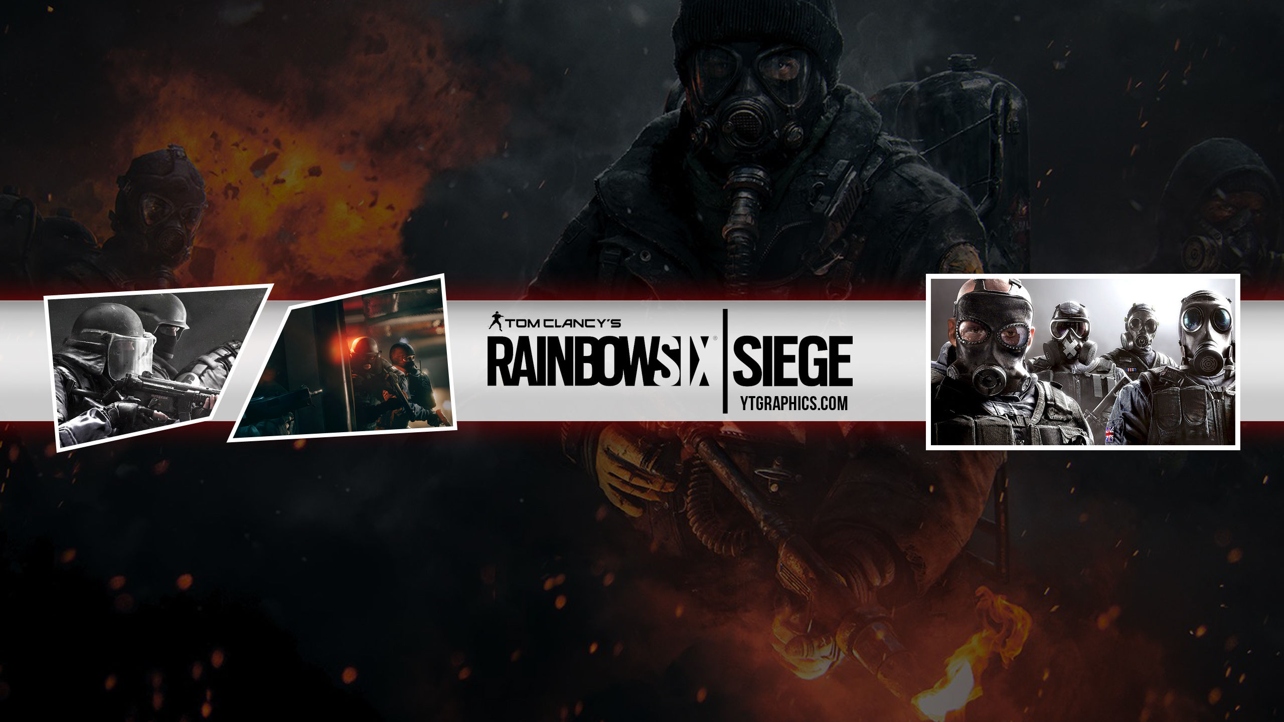 Rainbow Six Siege - YouTube Channel Art Banners