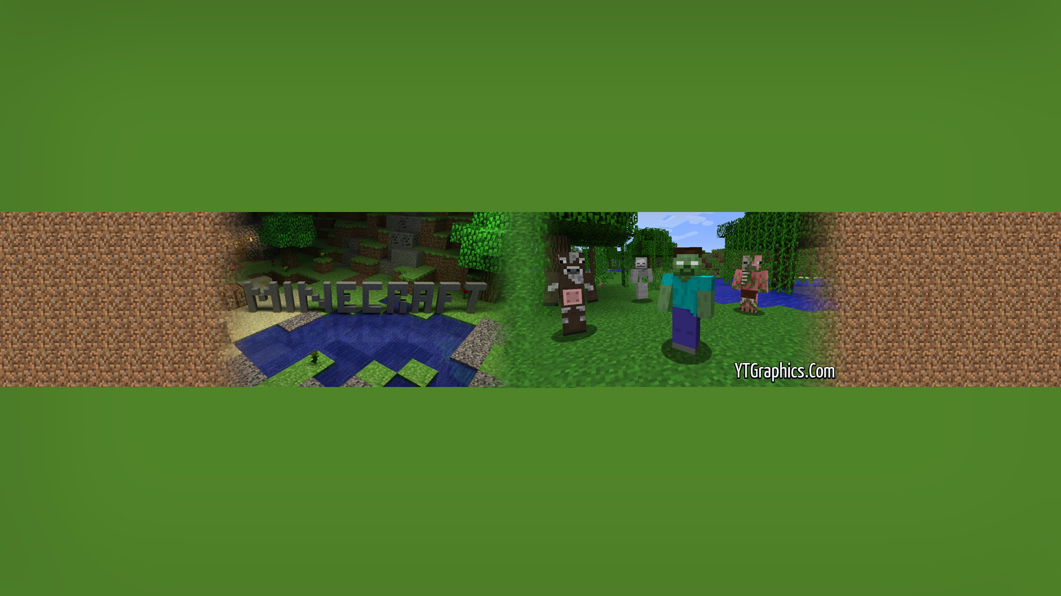 Minecraft 2048x1152 Channel Art 2048x1152 Youtube Banner